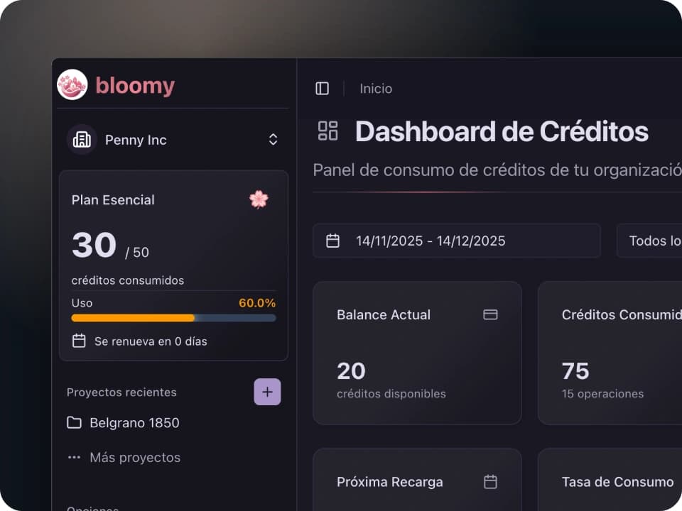 Dashboard de analytics en tiempo real